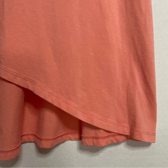 Soft Surroundings Coral Soft Stretchy Cowl Neck Sierra High Low Maxi Dress - Picture 7 of 11
